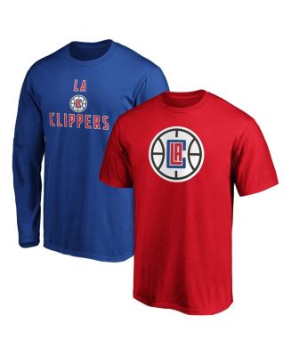 FANATICS Men's Fanatics Branded Red/Royal LA Clippers T-Shirt