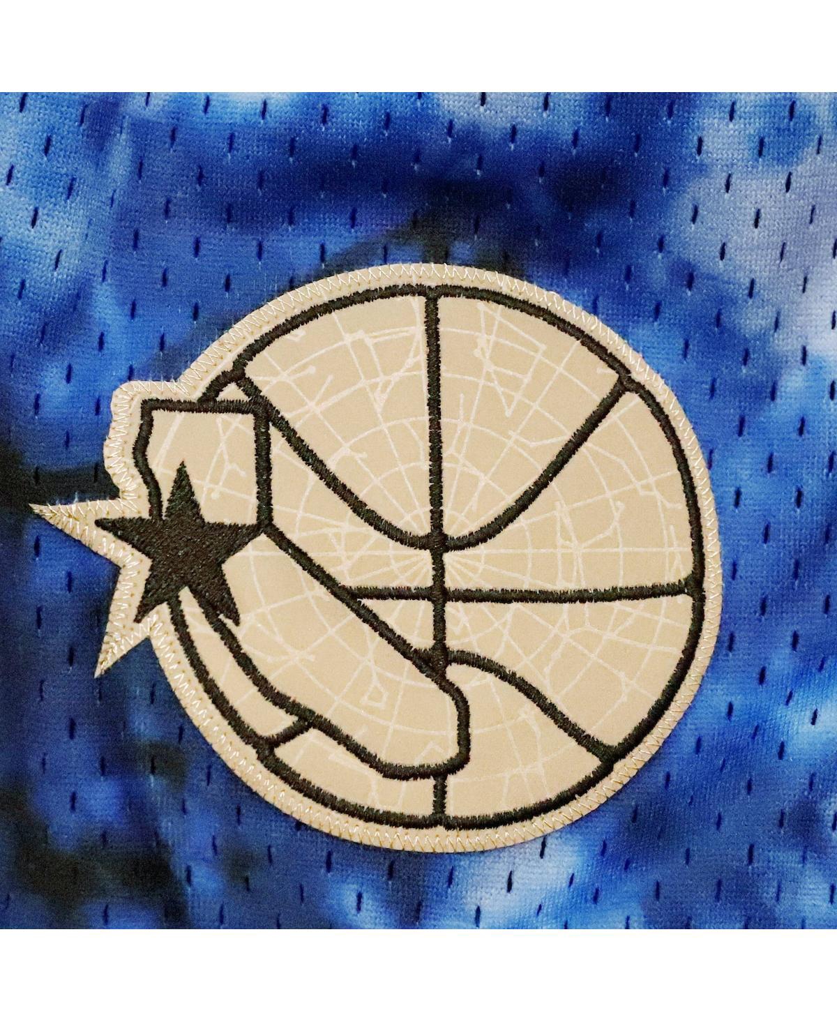 Men's Mitchell & NessGolden State Warriors Hardwood Classics 1995 Galaxy Swingman Shorts - Royal