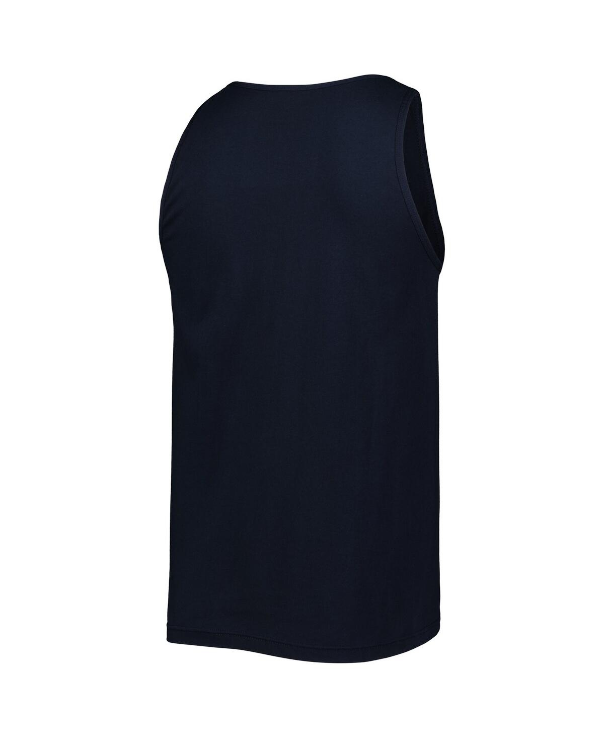 Mitchell & Ness Men's  Navy Chicago Bulls Hardwood Classics Americana Stars And Stripes Tank Top In Navy