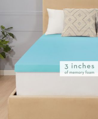 3&amp;quot; Memory Foam Mattress Topper, Queen