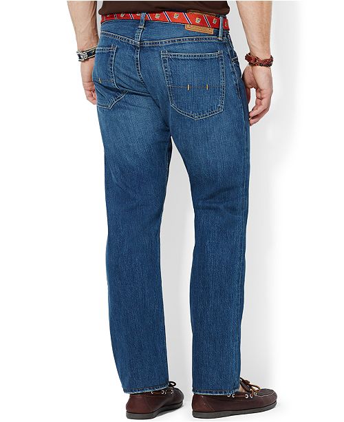 Polo Ralph Lauren Men's Hampton Relaxed Straight Jean & Reviews - Jeans ...