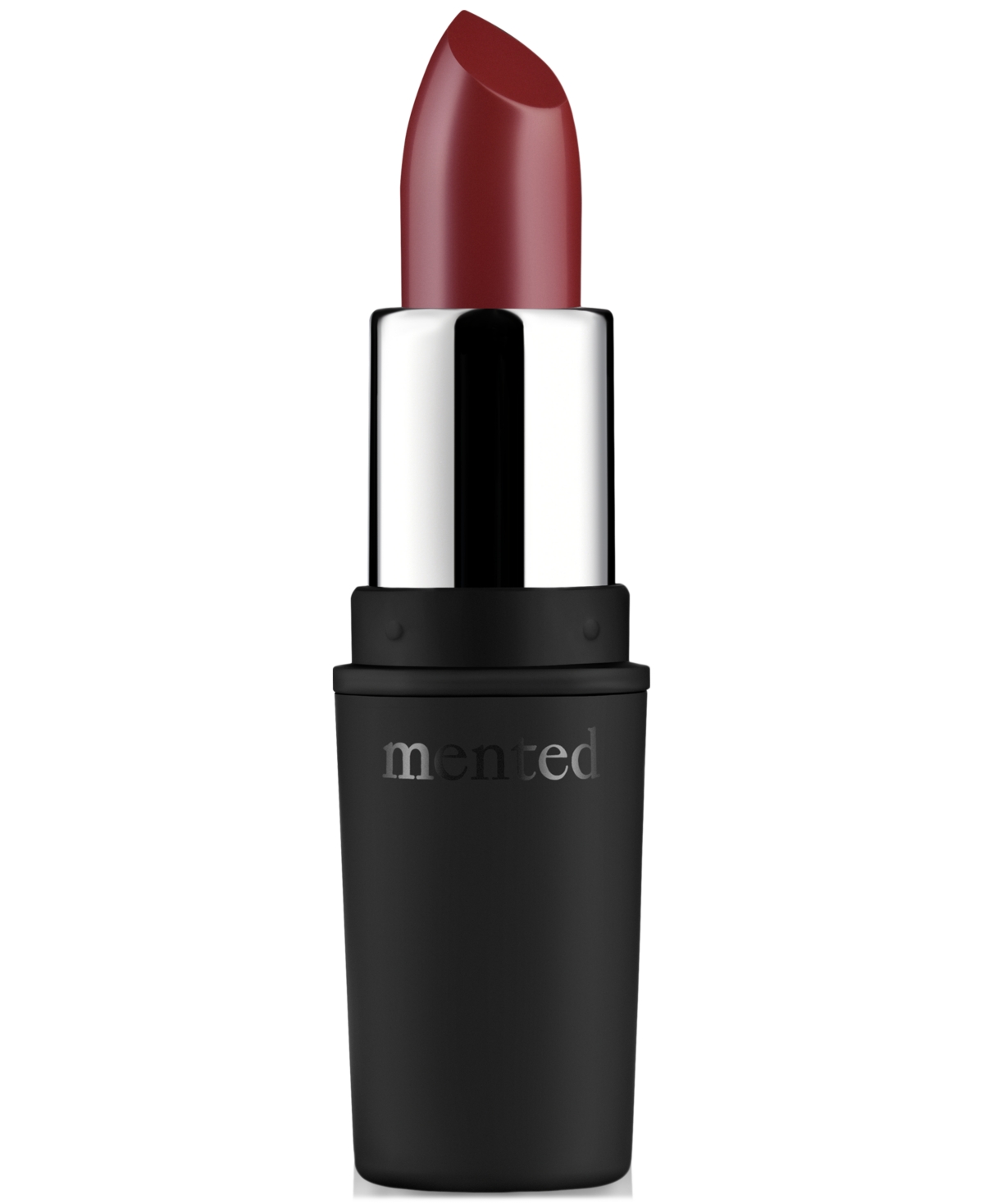 Mented Cosmetics Matte Lipstick In Red Rover- Rich Red With Berry Undertone