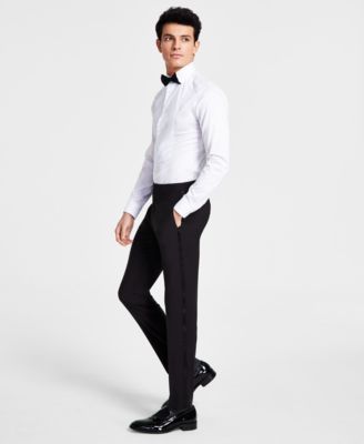 Men's Skinny-Fit Wool Tuxedo Pant - CLOSE OUT!