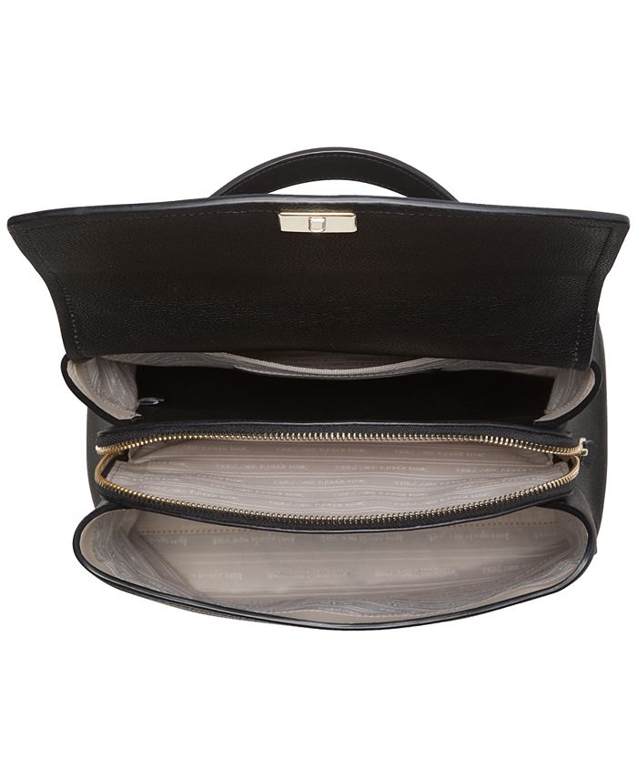 kate spade new york Thompson Triple Compartment Pebbled Leather