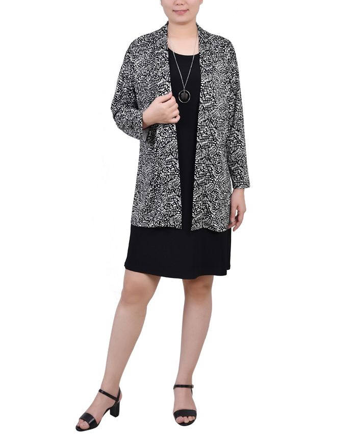 Macy's two hot sale piece dress