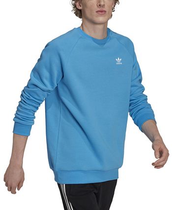 adidas Men\'s Adicolor Sweatshirt - Macy\'s Essentials Trefoil Long-Sleeve