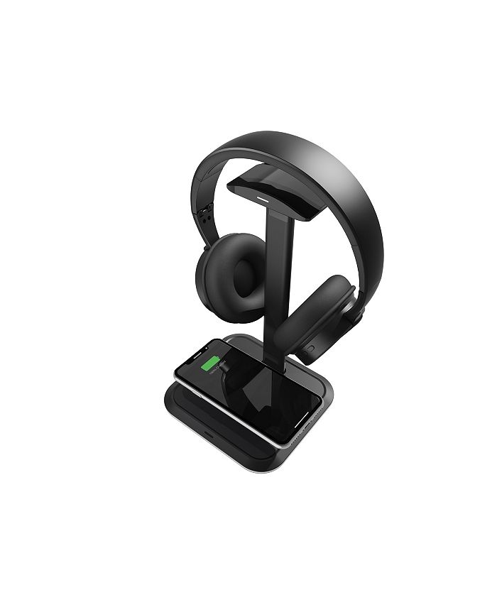 Brookstone CLOSEOUT! Dual Charging Stand and Wireless Headphones Macy's