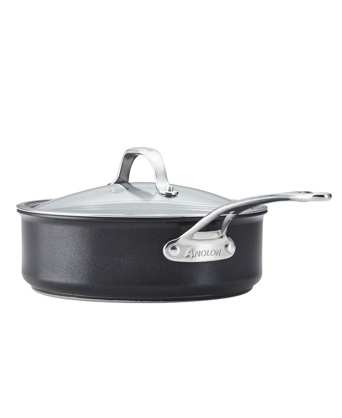 Anolon X Hybrid Nonstick Saute Pan with Lid, 3.5Quart Macy's