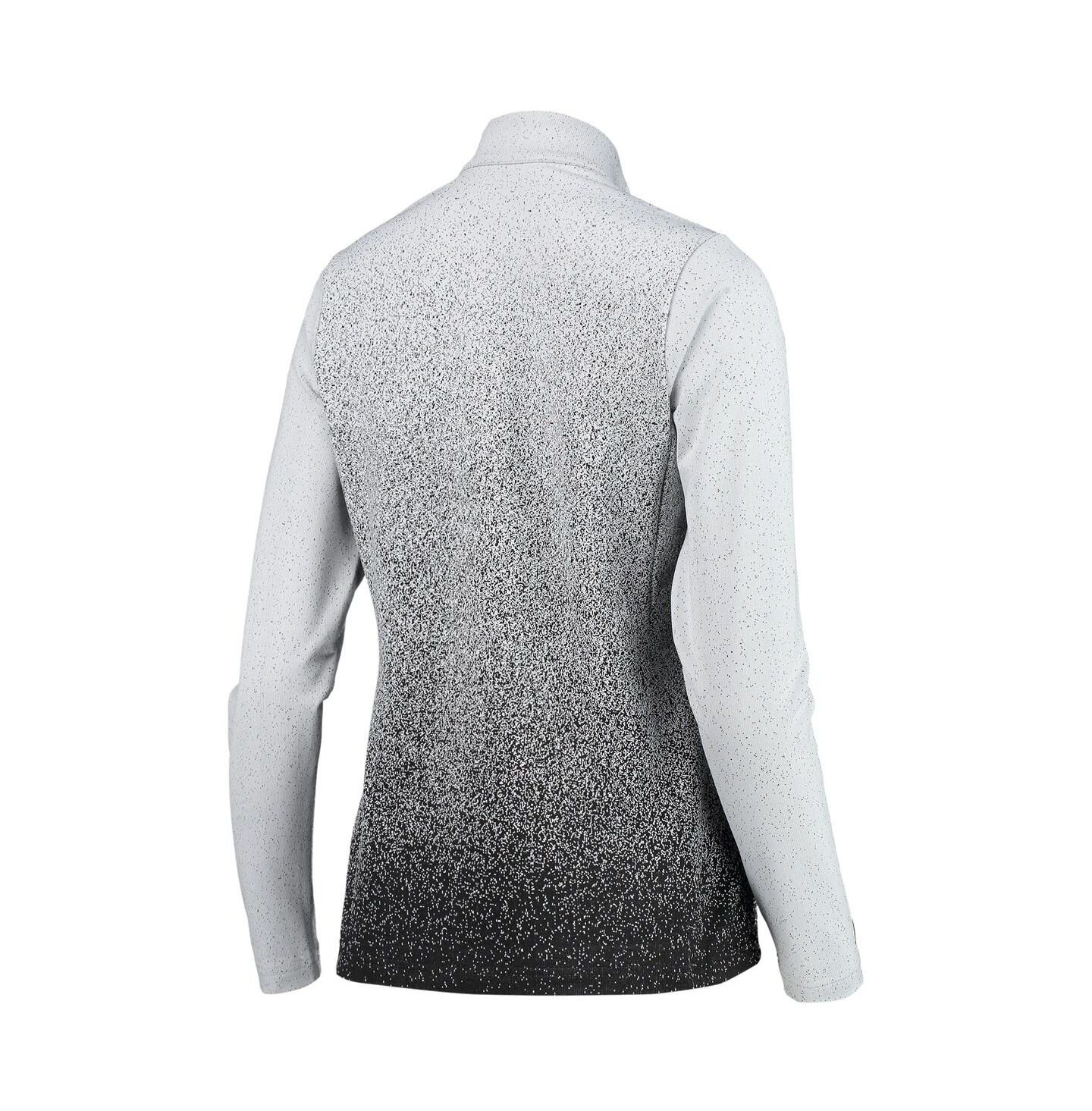 Женская куртка Antigua White, Black Chicago Blackhawks Guide Desert Dry Full-Zip — фото 2