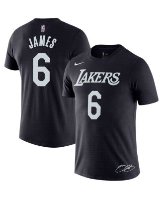 Men's Nike LeBron James Black Los Angeles Lakers 2022 Select