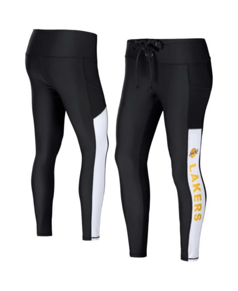 Женские леггинсы WEAR by Erin Andrews Black Los Angeles Lakers
