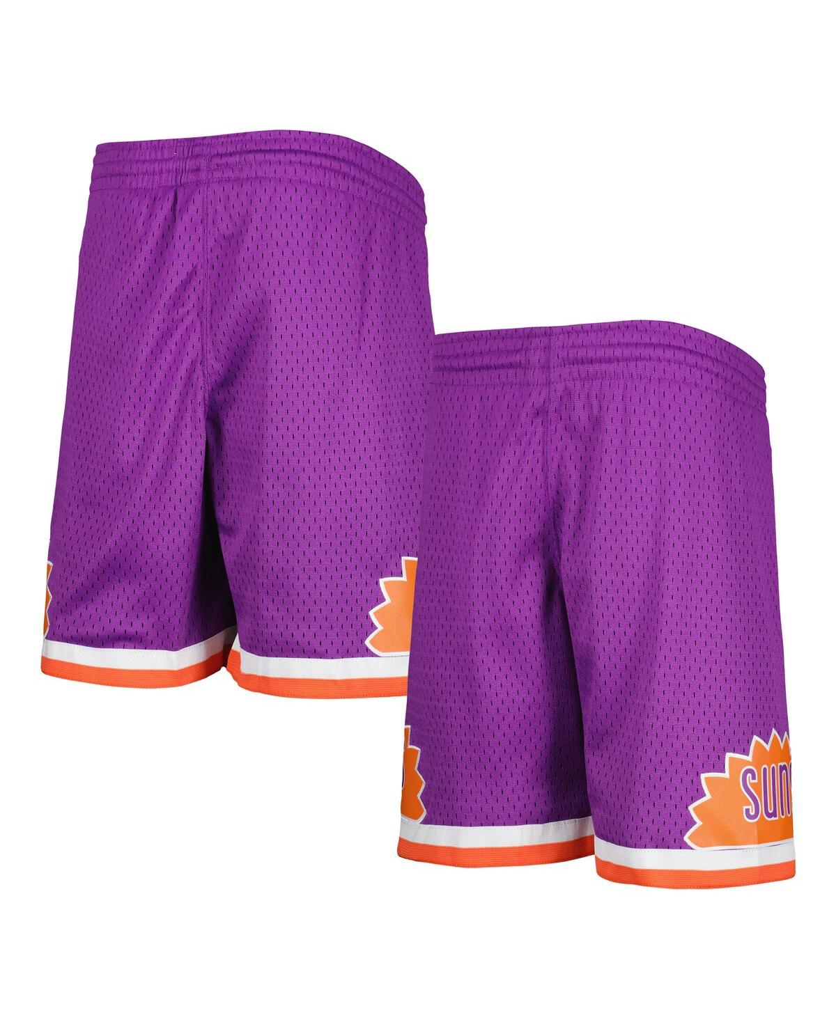 Youth Boys Mitchell & NessPhoenix Suns 1999-00 Hardwood Classics Swingman Shorts - Purple