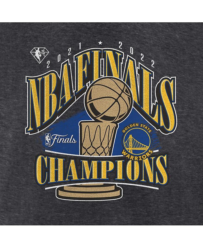 Fanatics Men's Branded Heathered Charcoal Golden State Warriors 2022