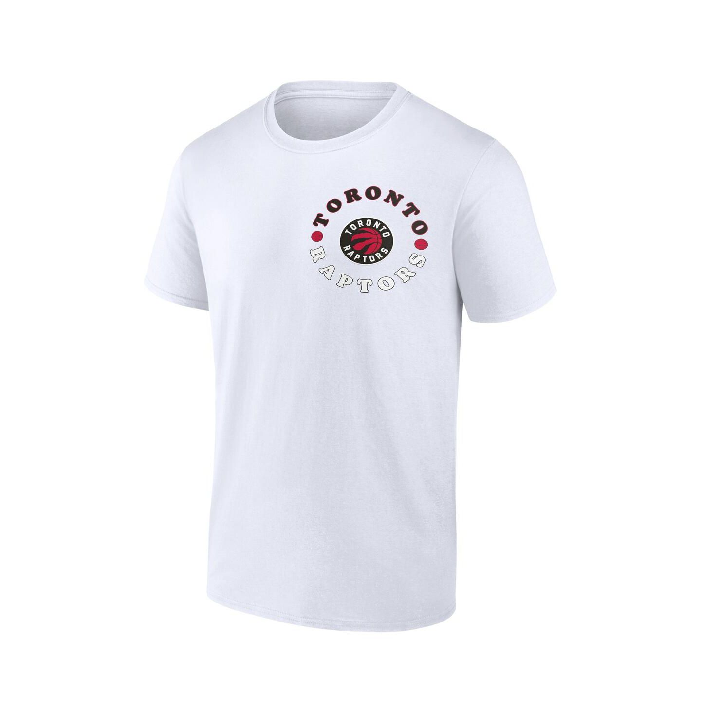 Мужская футболка Fanatics White Toronto Raptors Street Collective — фото 3