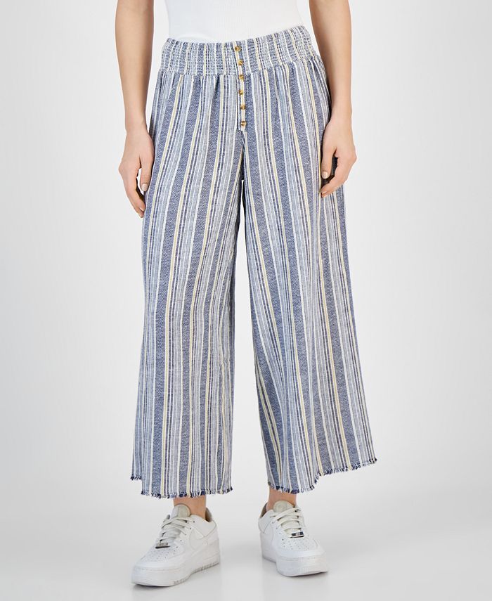 Indigo rein linen pants new arrivals