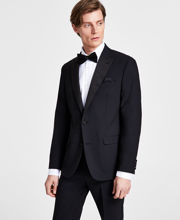 Bar III Men's Slim-Fit Faille-Trim Tuxedo Jacket, Created for Macy's ...