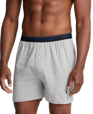 Polo Ralph Lauren Men's Classic-Fit Knit Cotton Boxers, 6-Pack 