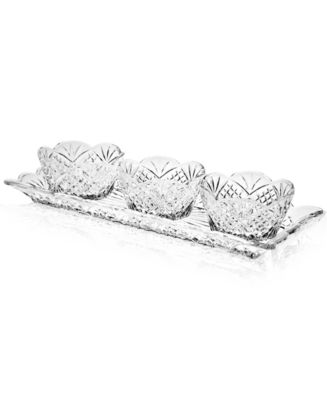 Godinger Dublin 4-Piece Server Set - Macy's