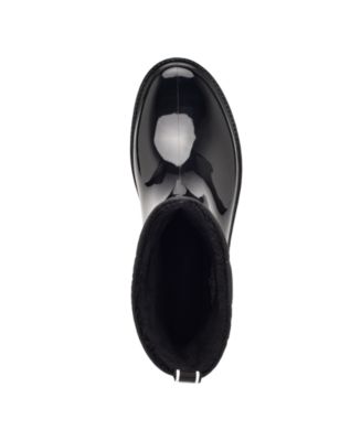 Women's Sisely Pull-on Lug Sole Logo Cold Weather Rain Booties