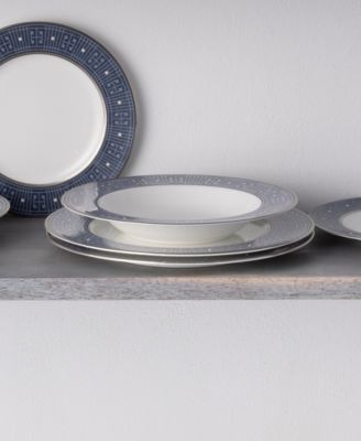 Infinity Blue 4 Piece Soup Bowl Set 12 oz, Service for 4