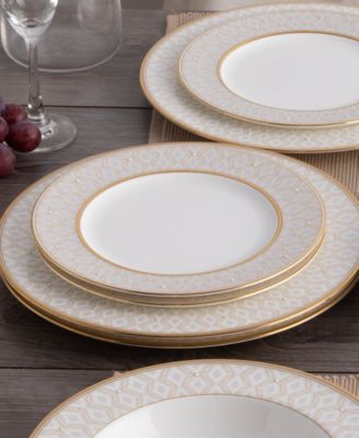 Noble Pearl Set of 4 Salad Plates, 8.50"