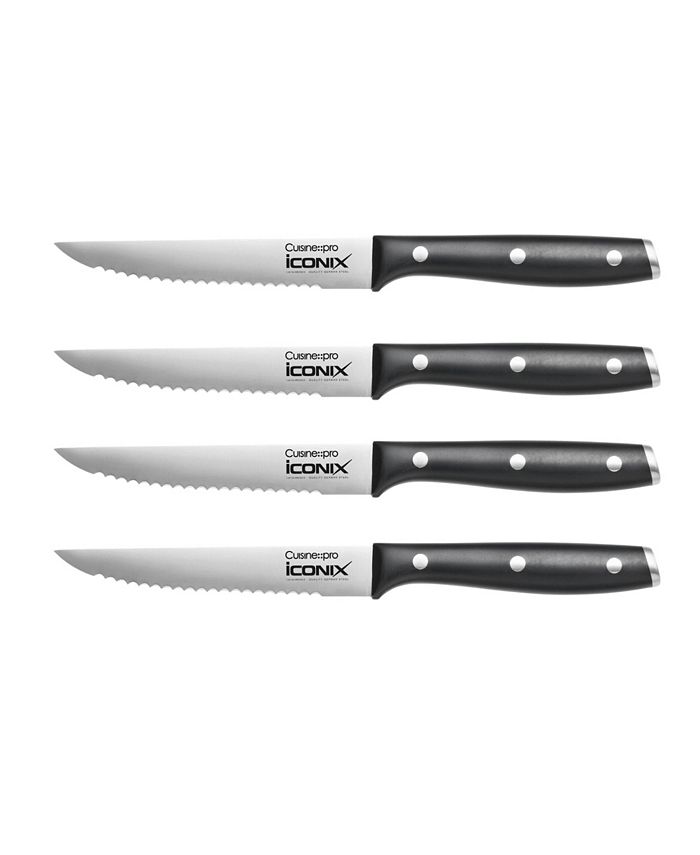 Cuisinepro® Iconix 5" Steak Knife Set, 4 Piece Macy's
