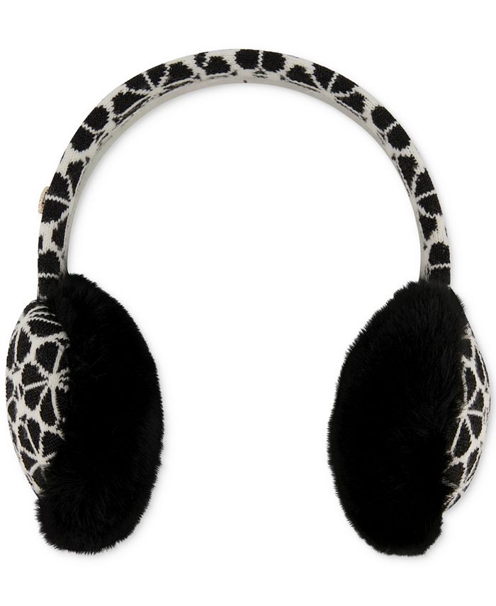 kate spade new york Women's Spade Flower Earmuffs Macy's