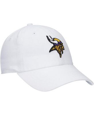 Women's '47 White Minnesota Vikings Miata Clean Up Logo Adjustable Hat