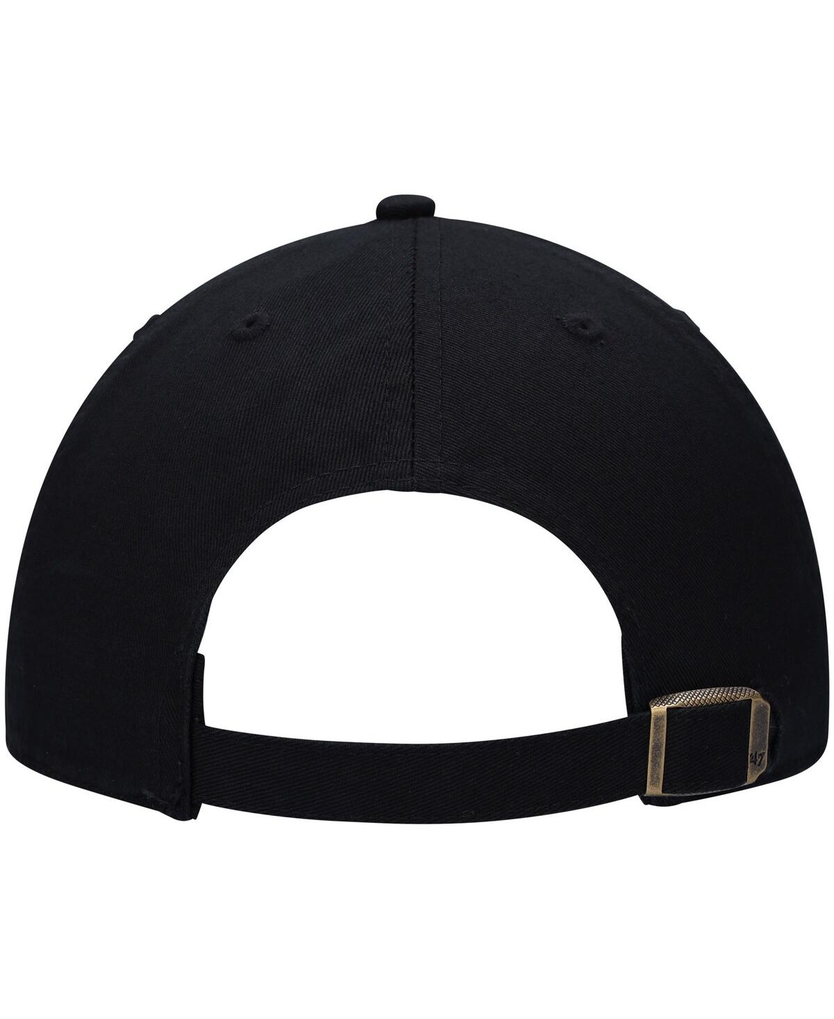 Men's '47Washington Commanders 90th Season Clean Up Adjustable Hat - Black