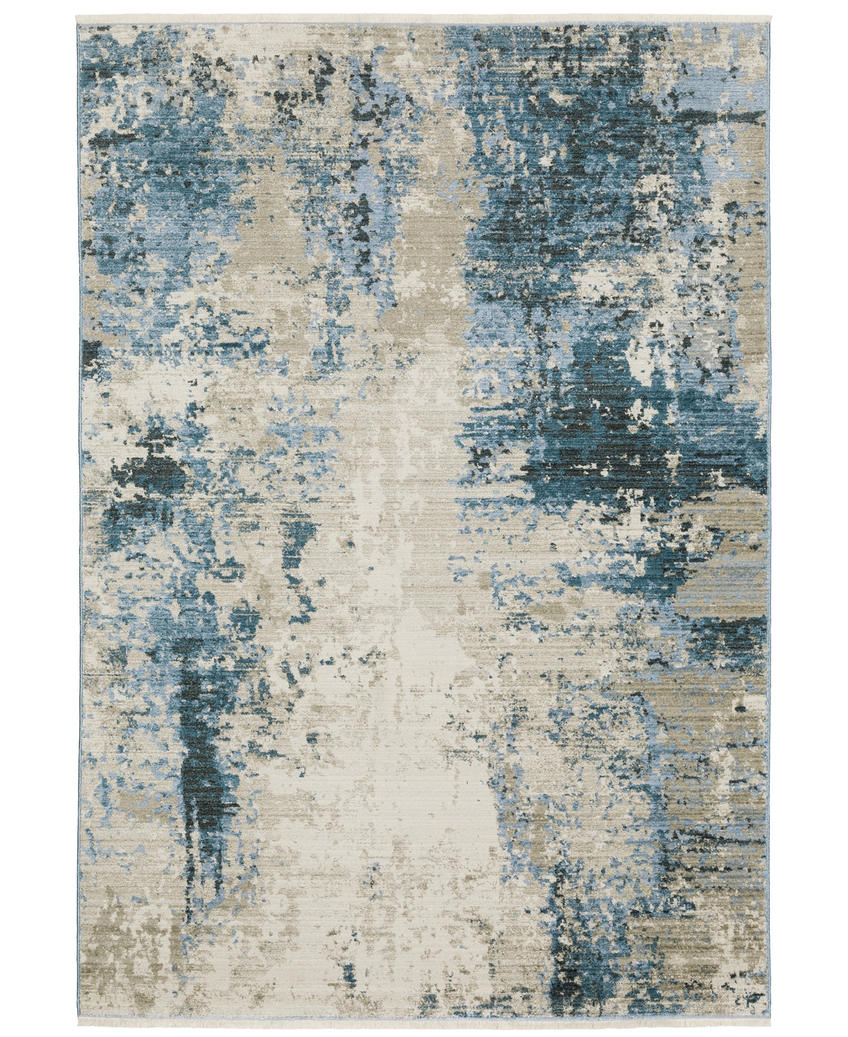 Jhb Design Exeter 041EXT2 5'3in x 7'6in Area Rug - Blue