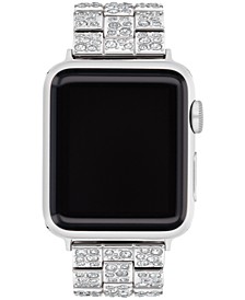 Stainless Steel Crystal Bracelet Apple Watch, 38, 40, 41mm