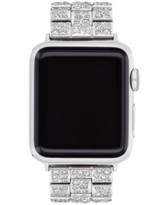 Coach Stainless Steel Link Watch with Crystals Ladies main image 3