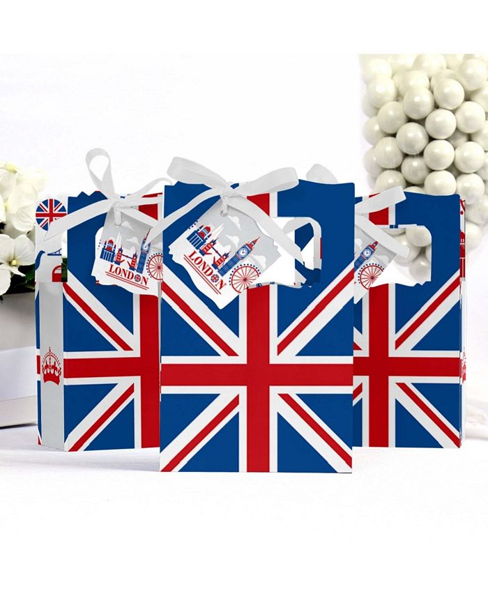 Big Dot of Happiness Cheerio, London - British UK Party Favor Boxes ...