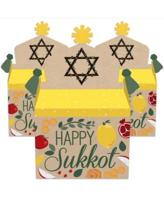 Big Dot Of Happiness Sukkot - Treat Box Party Favors - Sukkah Goodie ...