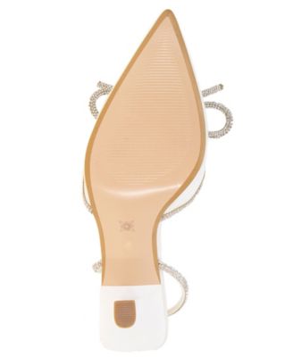 Women's Ildy Crystal Bow Pointy Toe Pump