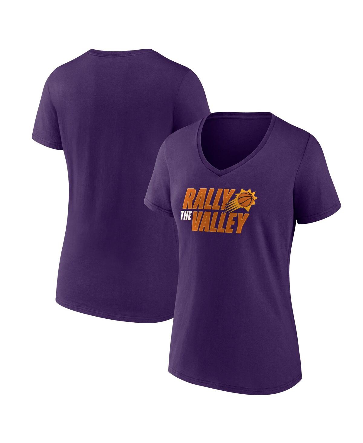 Fanatics Branded Purple Phoenix Suns Hometown Collection T-shirt In Purple