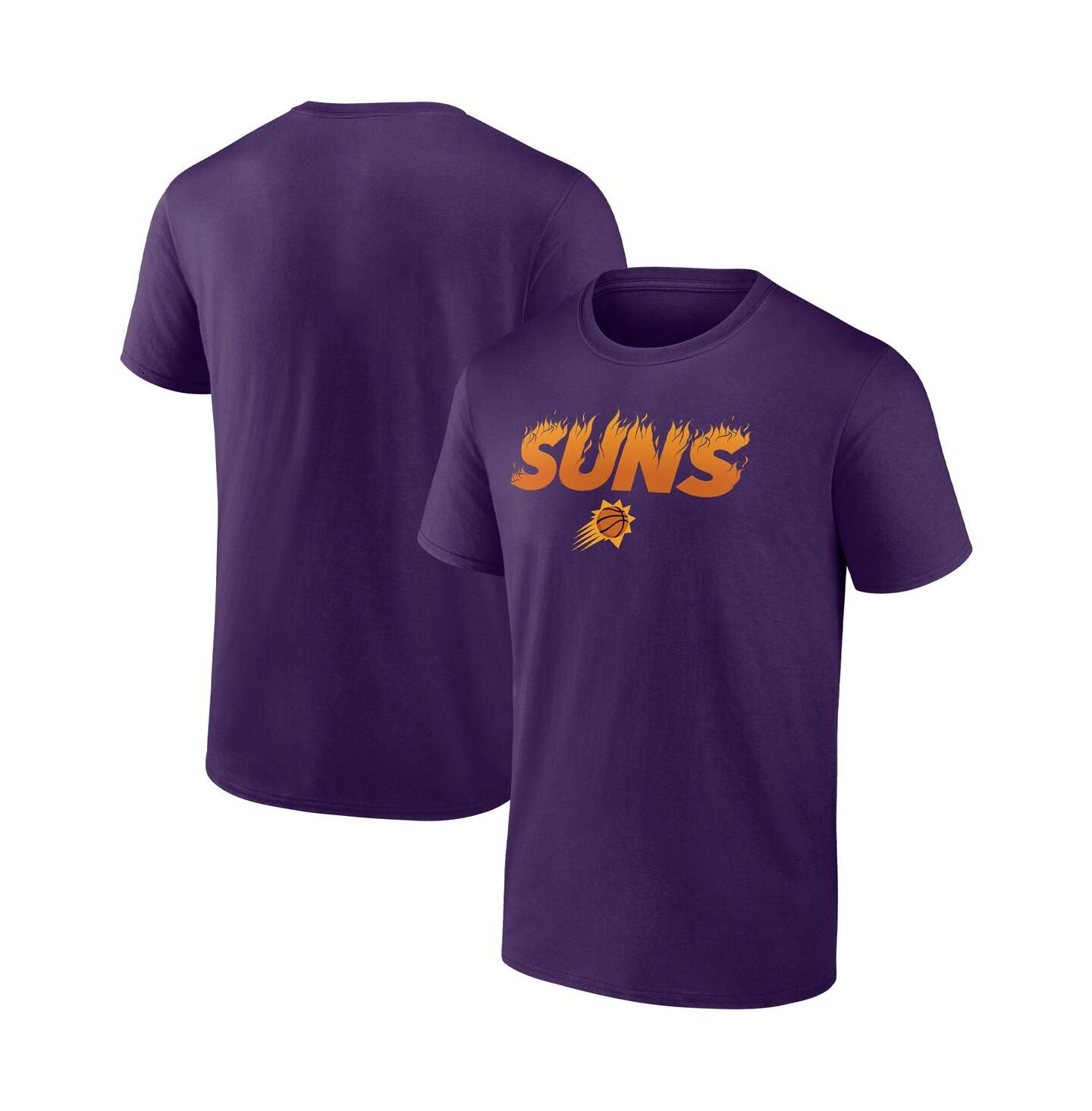 Мужская футболка Fanatics Purple Phoenix Suns On Fire Hometown Collection — фото 4