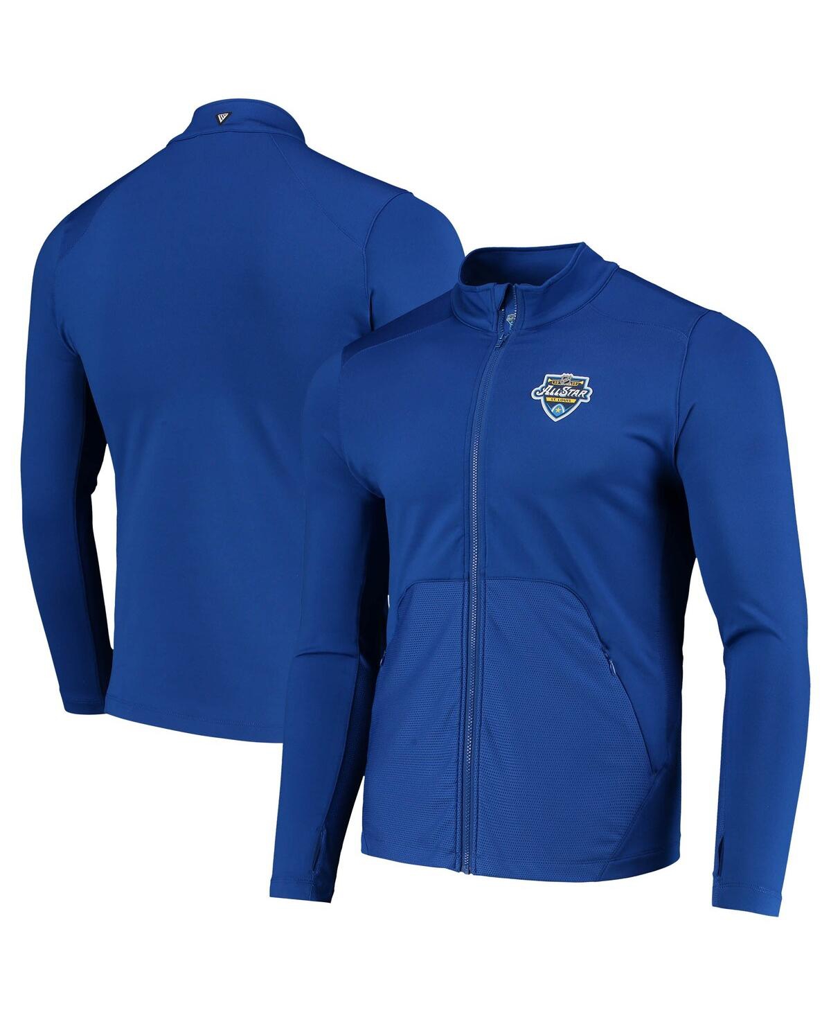 Shop Levelwear Women's  Blue 2020 Nhl All-star Game Dawn Full-zip Jacket