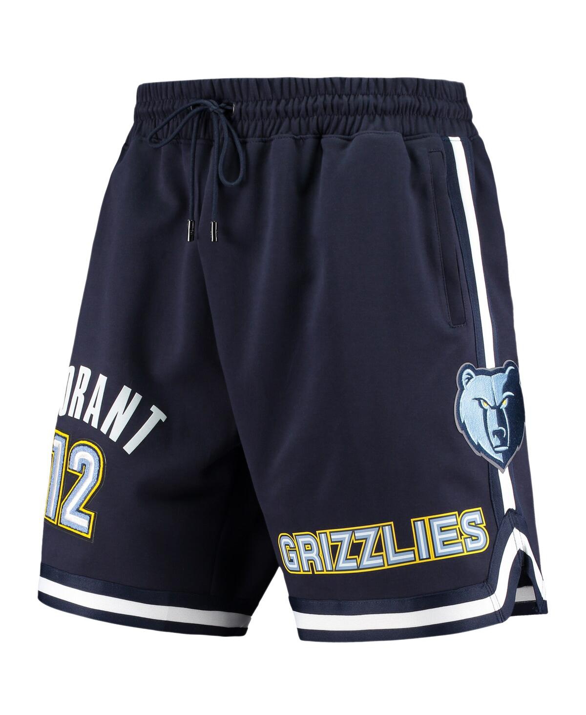 Shop Pro Standard Men's  Ja Morant Navy Memphis Grizzlies Team Player Shorts