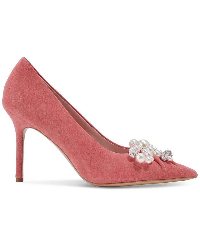 kate spade new york Women's Elodie Embellished Pointed-Toe Pumps ...