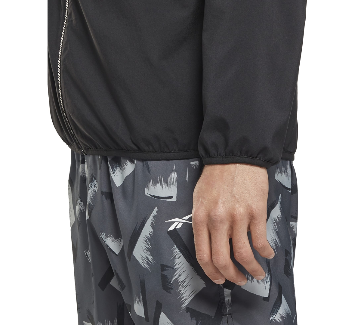 Reebok Men's Running Woven Windbreaker