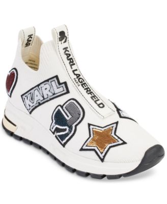 KARL LAGERFELD PARIS - Women's Melosa Slip-On Graphic Sneakers