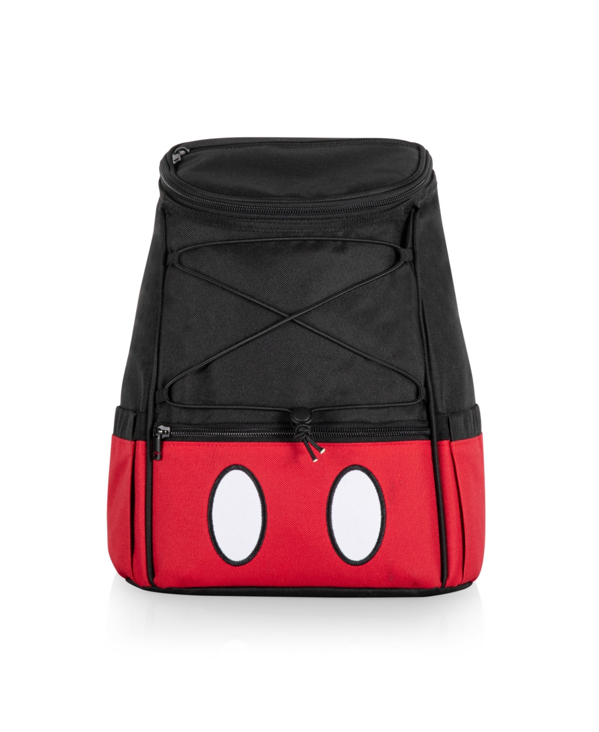 Disney Mickey Mouse Ptx Cooler Backpack In Black With Red Pattern