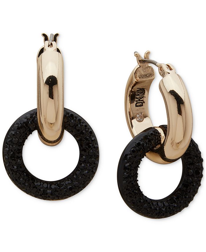 Dkny hoop earrings clearance