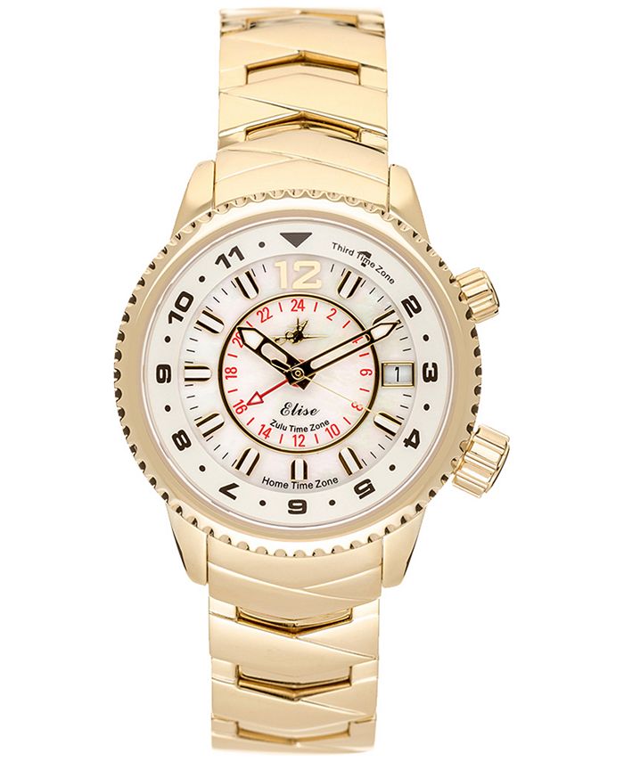 Times Gold Plated Female Watches