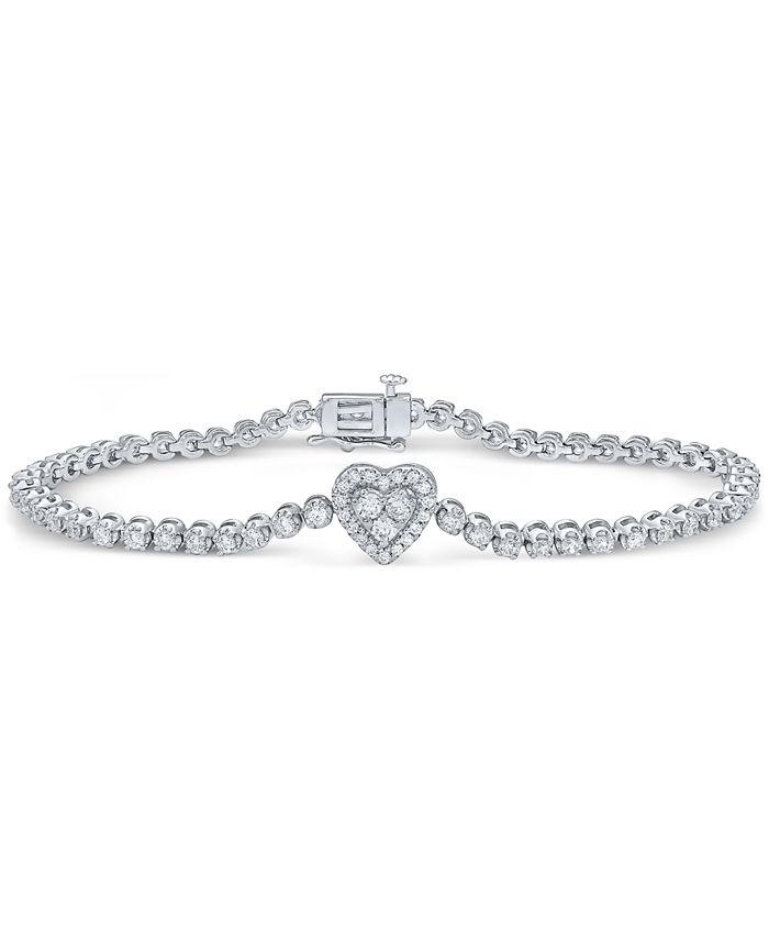 Macy's shop heart bracelet