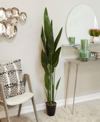 Contemporary Bird of Paradise Artificial Plant, 61"