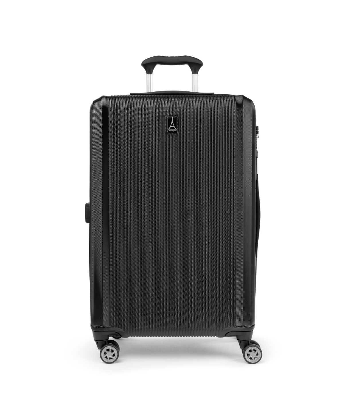 Travelpro Walkabout 6 Medium Check-in Expandable Hardside Spinner In Black