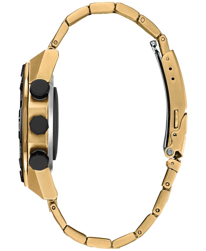 Citizen Men's CZ Smart Hybrid HR GoldTone Stainless Steel Bracelet