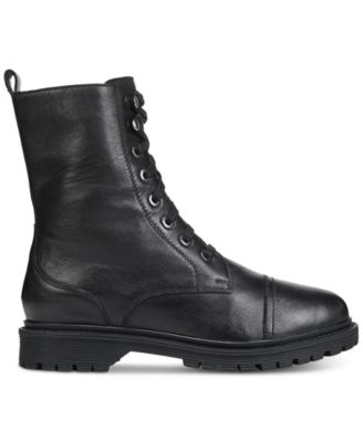 Zodiac Women's Bruna Lace-Up Combat Boots Macy's